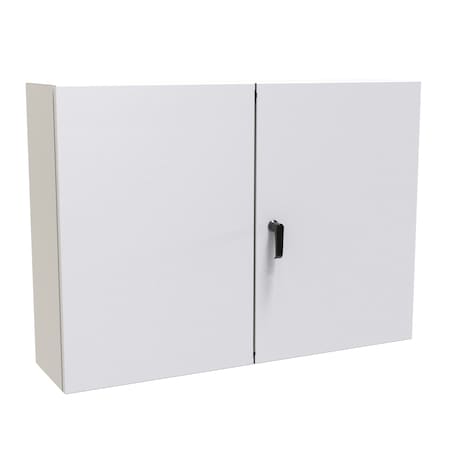 Hammond 3 Point Latch with Keyed Handle Electrical Enclosures, 30 in H, 10 in D, 42 in W EN4TD304210LG